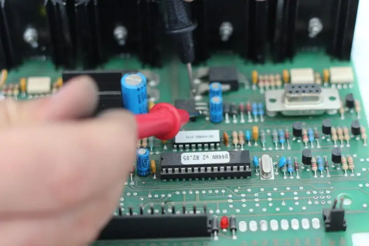Elektronik kart üzerinde ölçüm